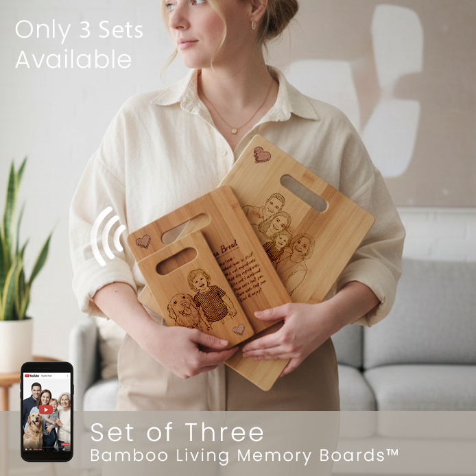 Set of 3 Bamboo Living Memory Boards™
