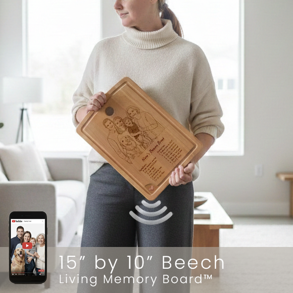 Grooved Beech Living Memory Board™