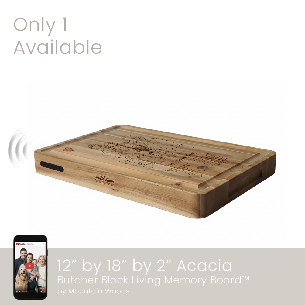 Butcher Block Living Memory Board™
