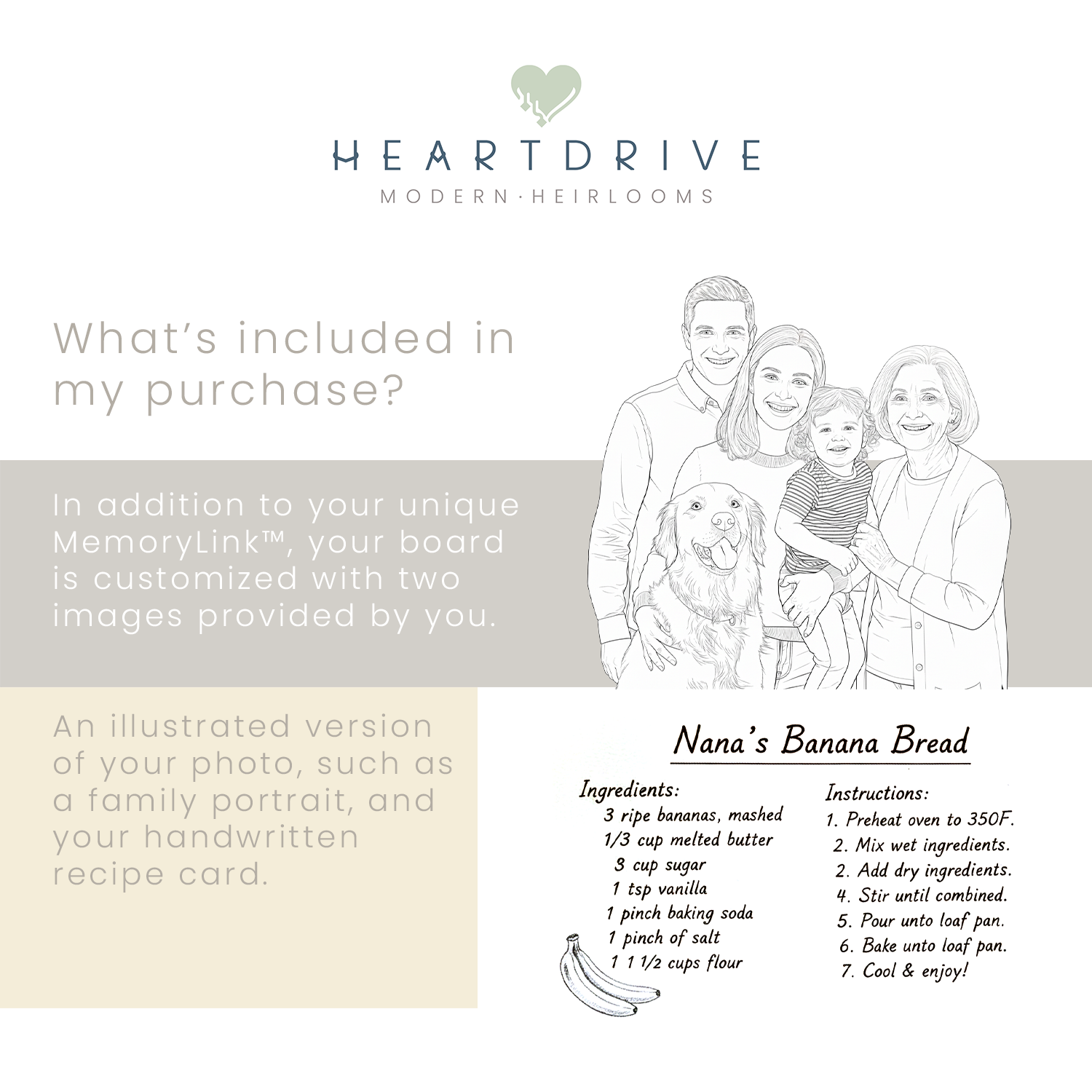 Heartdrive™ Original Maple Living Memory Board™
